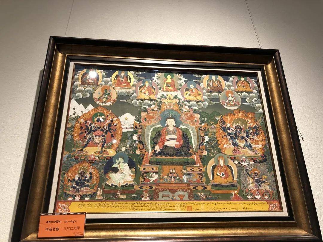在山南昌珠寺,有两幅珍贵的唐卡:一幅是举世闻名的珍珠唐卡,全幅用
