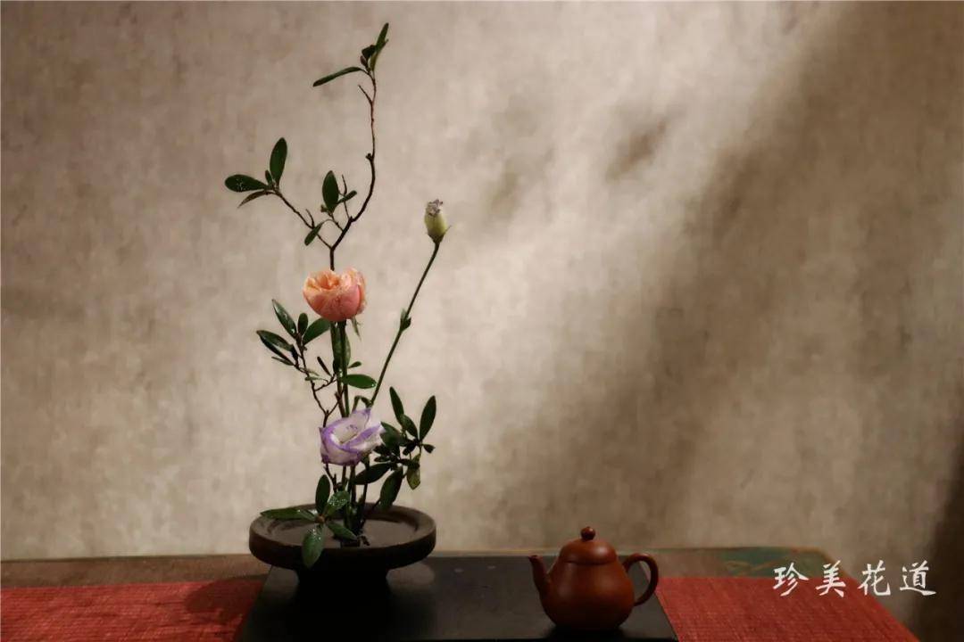 茶道插花,淡雅中的静心 | 珍美花道