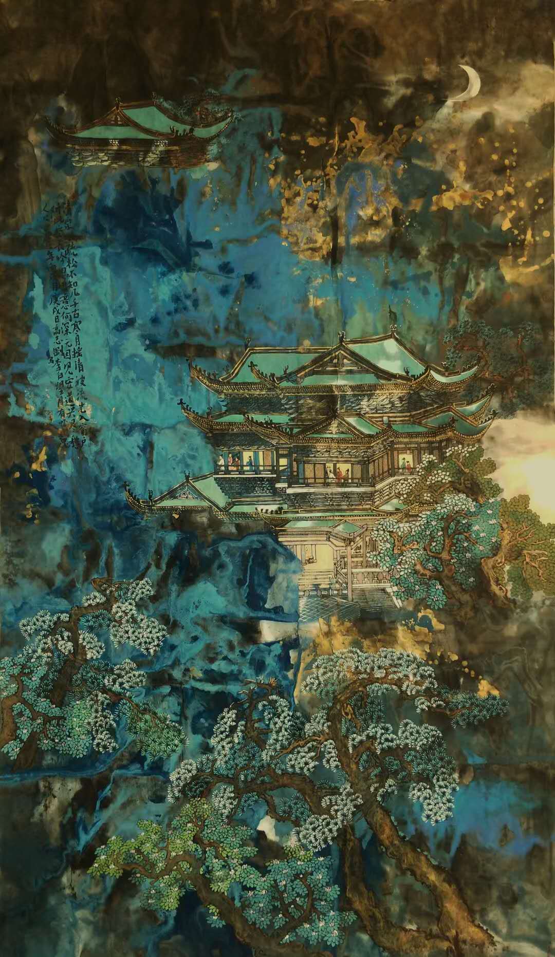 著名画家高志刚作品