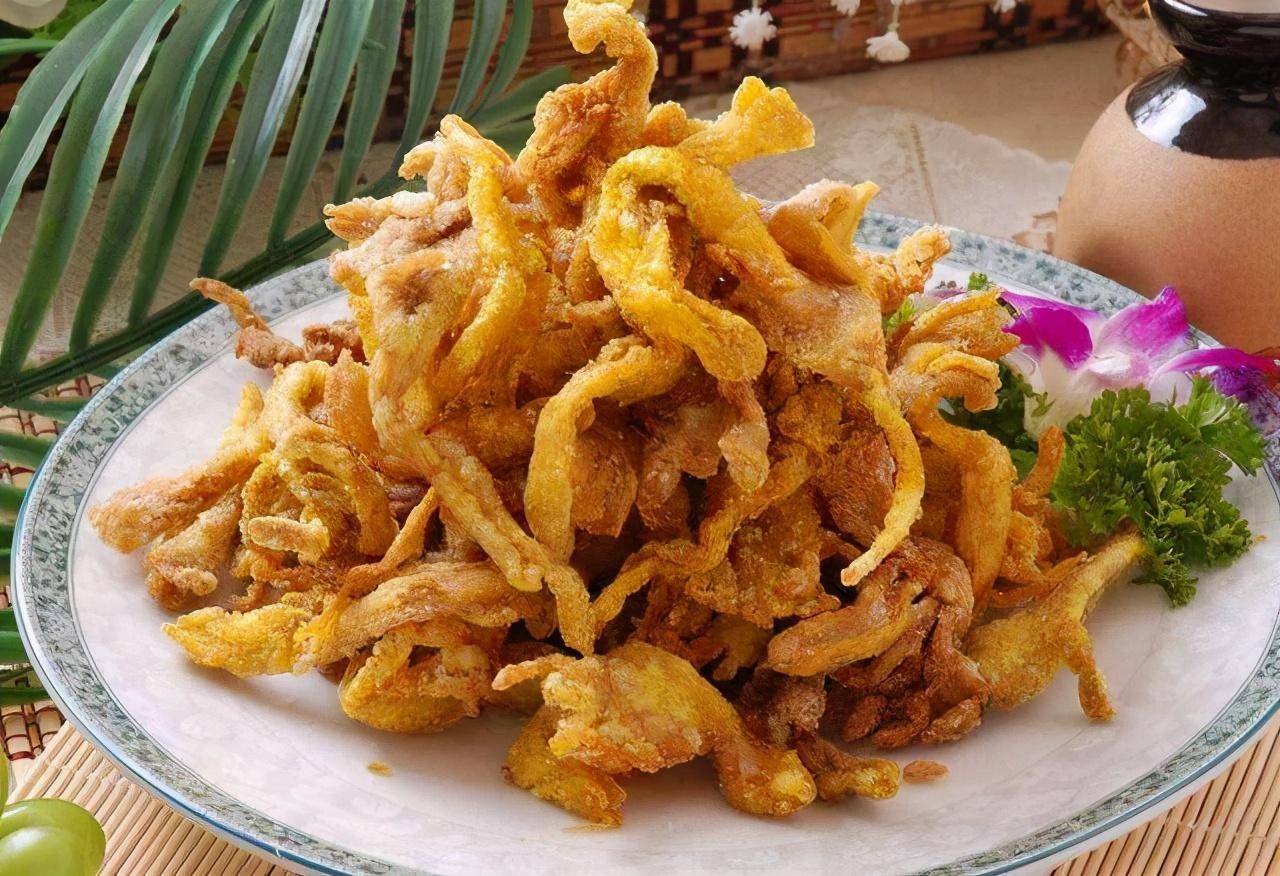 你炸完的蘑菇不易熟还多油告诉你正确的做法外酥里嫩真香