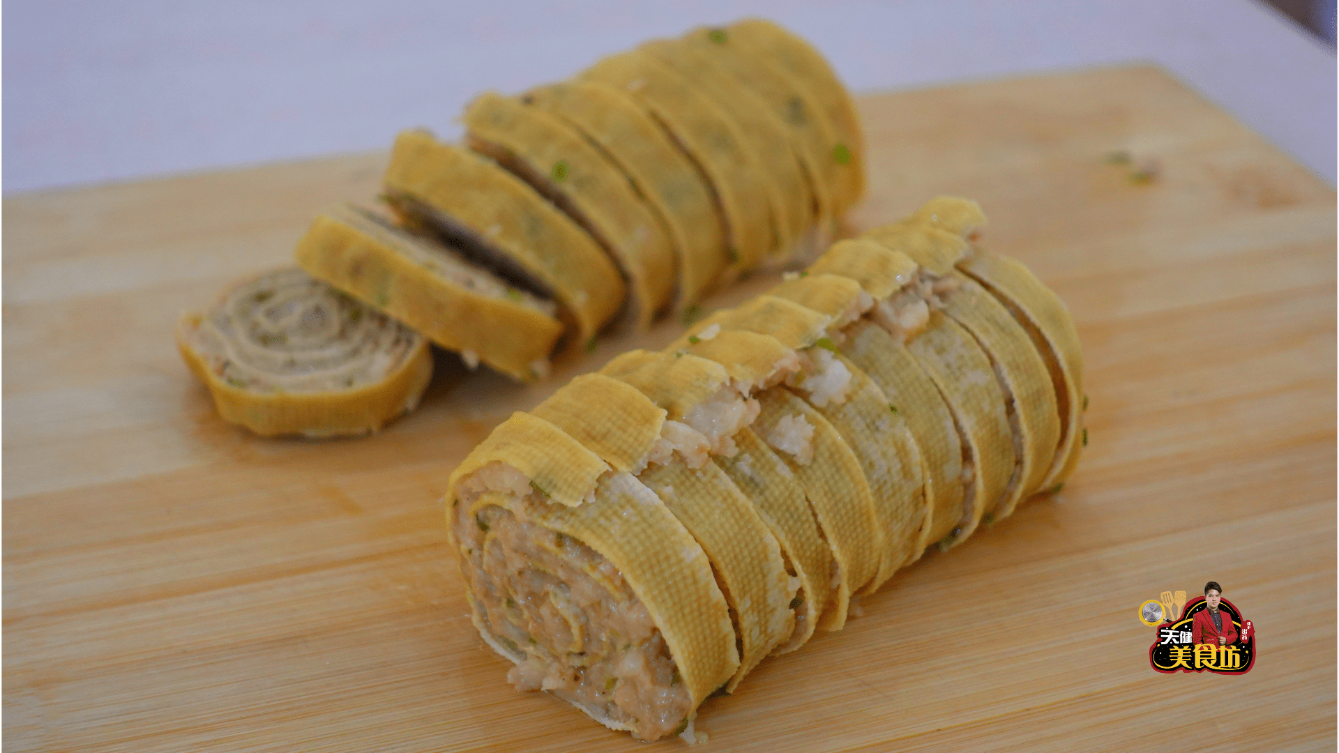 原创广式豆皮肉卷做法配方和步骤全告诉你厨房小白也能学会