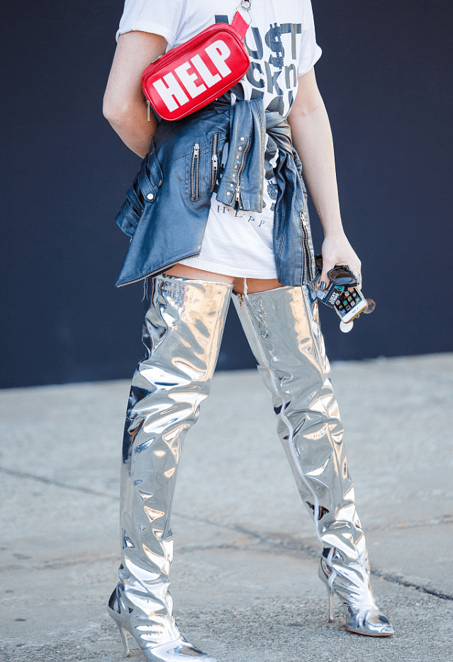 原创最近又火了一双靴子叫米其林靴腿粗个矮的女生都能驾驭