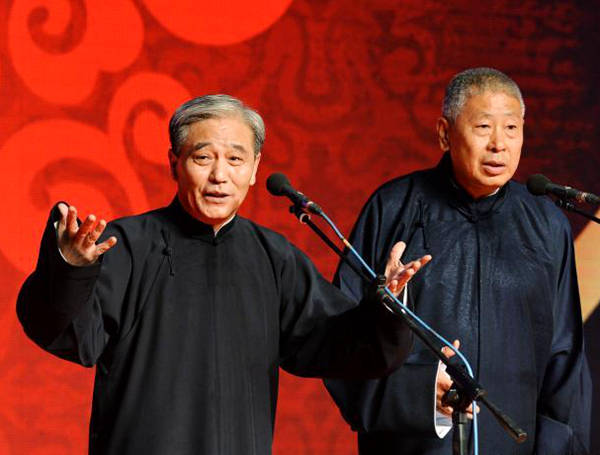 马志明也有跟老徒侄学来的相声彻头彻尾地模仿照样拍案叫绝