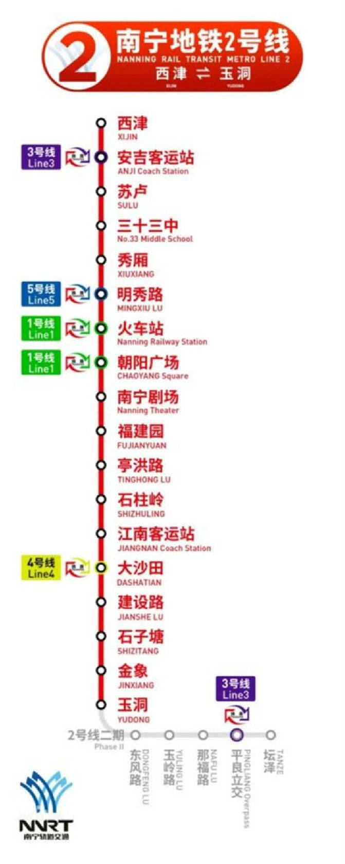 南寧地鐵4號線2號線東延線通車在即五象這盤雙鐵在握正是買入好時機