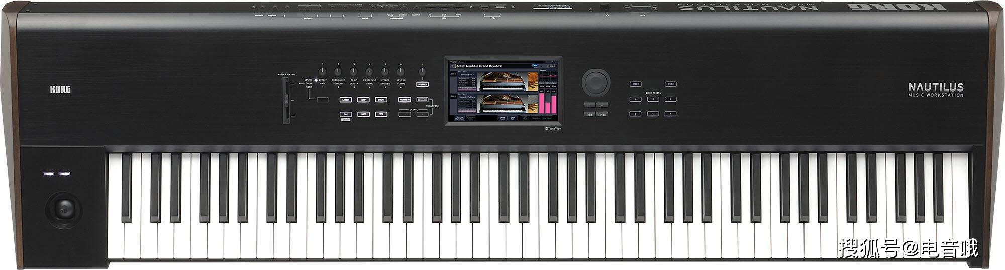 korg发布nautilus(鹦鹉螺)音乐合成器工作站
