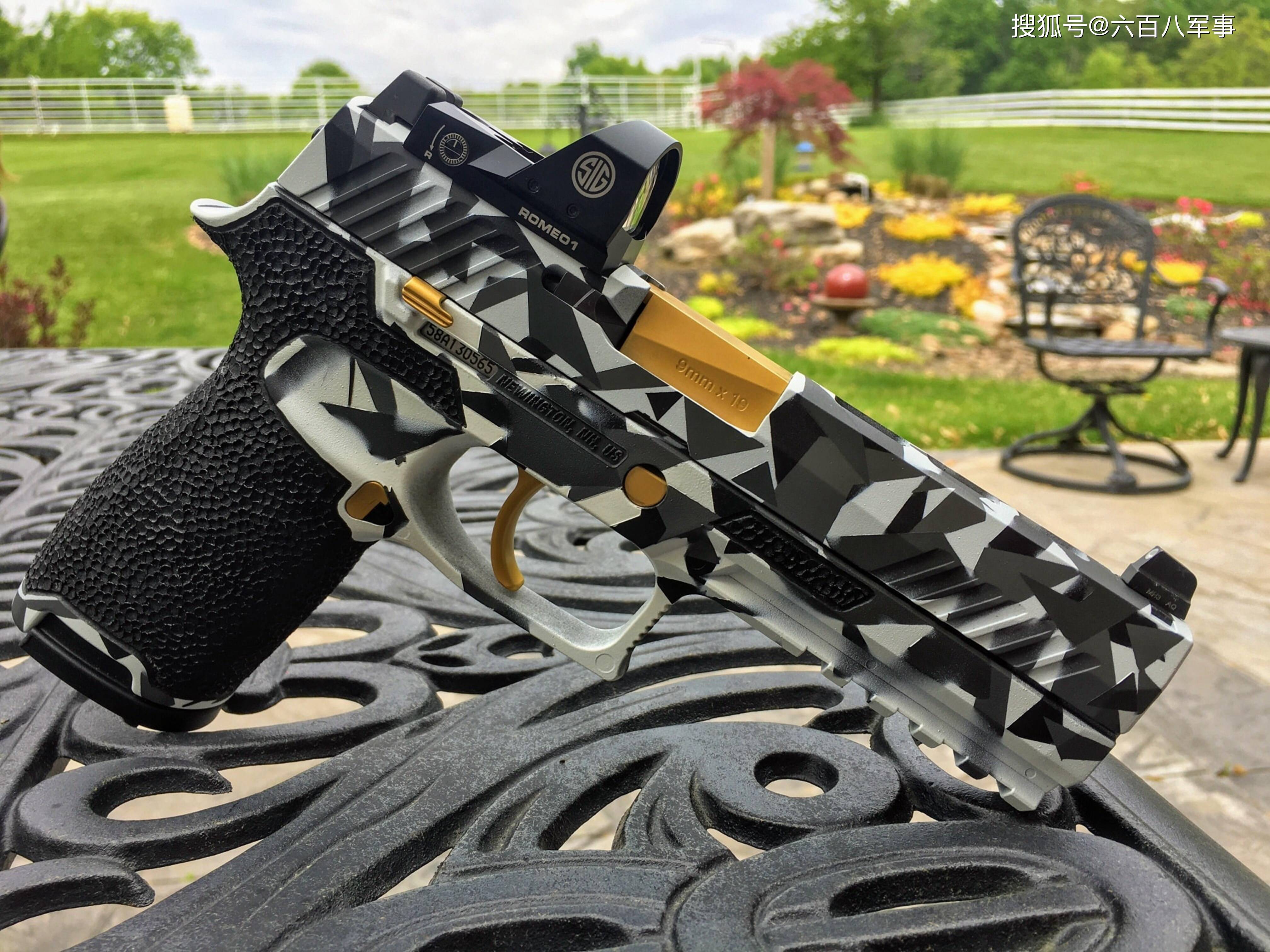 轻武器欣赏系列再来一组帅帅的手枪还不藏图等什么