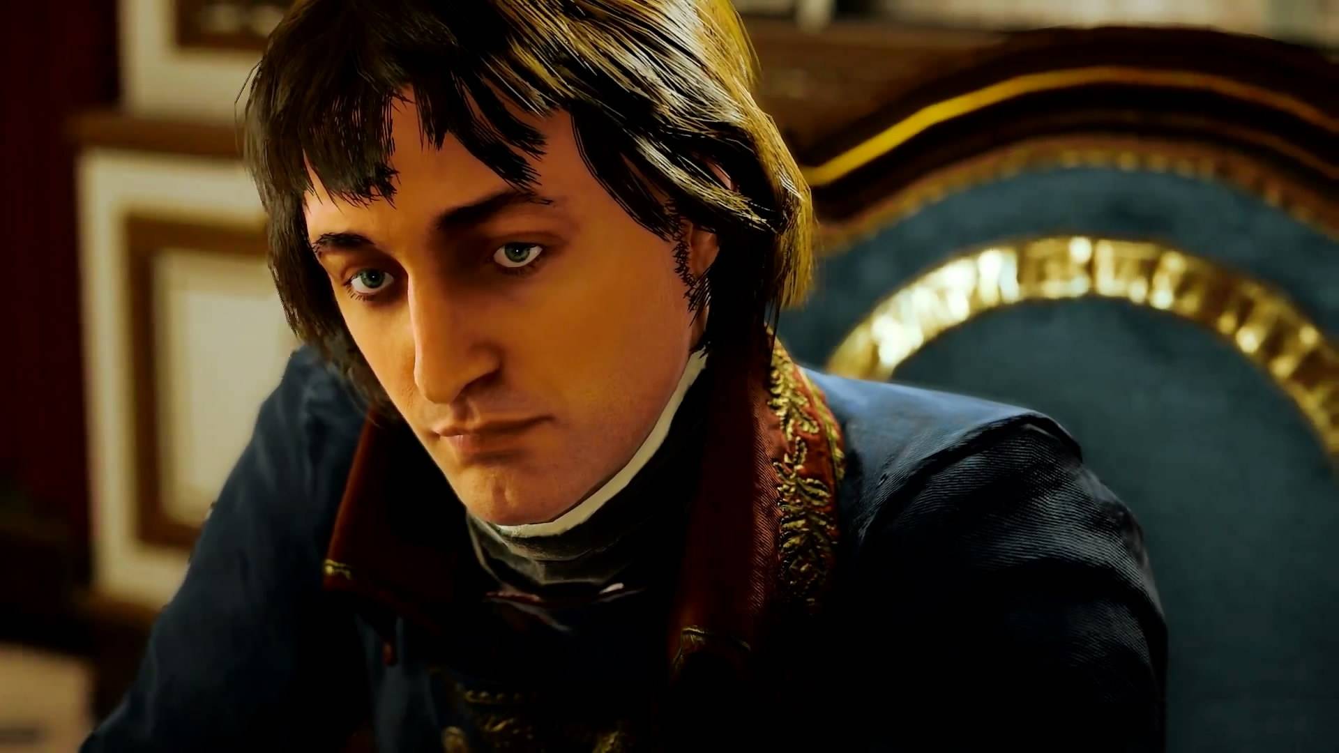 游戏中拿破仑形象值得注意的是,在《刺客信条:大革命》中,男主人公