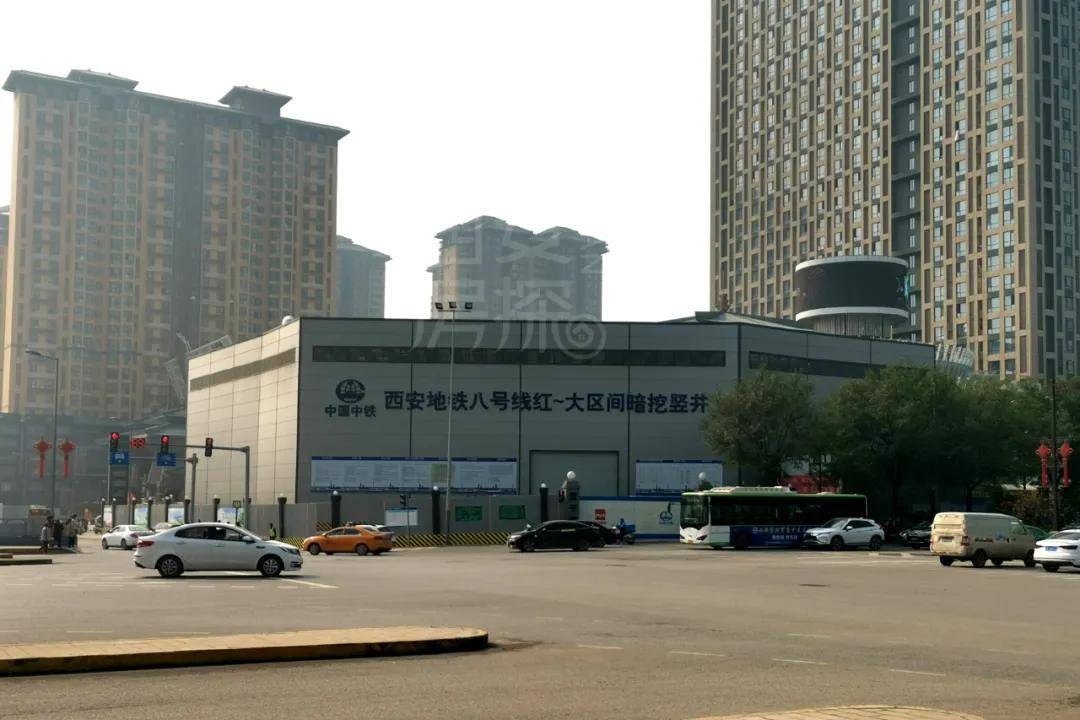 图|地铁8号线红庙坡站(在建)实拍