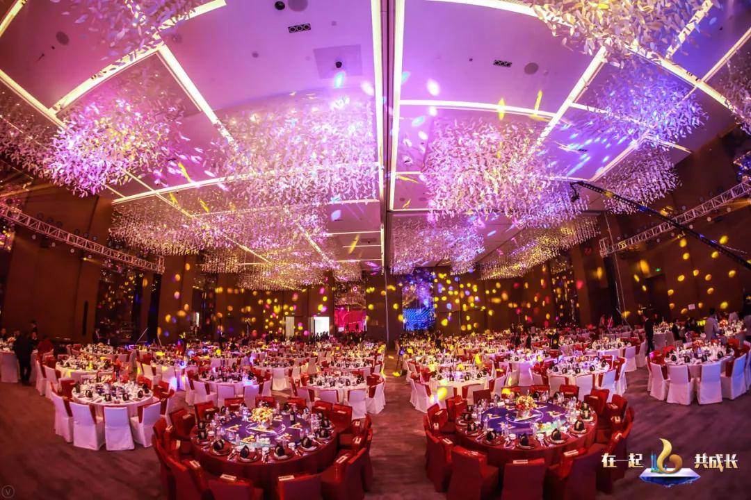 2019年答谢会晚宴现场
