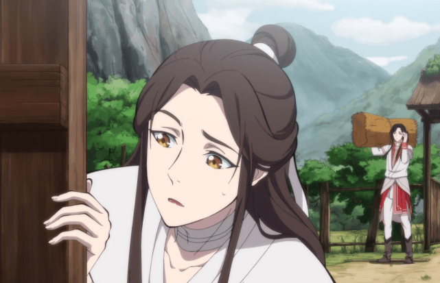 天官赐福:花城为仙乐太子画像,谢怜脖子绷带不简单,半月的空壳现身