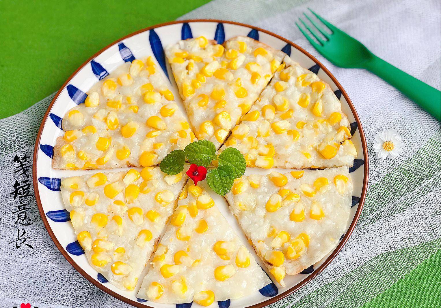 让人垂涎三尺的香酥玉米烙清甜软糯完整不爱碎2分钟就学会