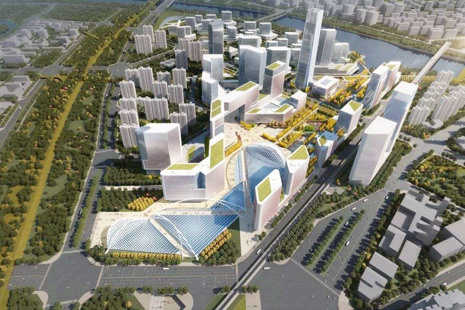 北京在建一座交通枢纽站,规模8台16线,通州北三县进入高铁时代_手机