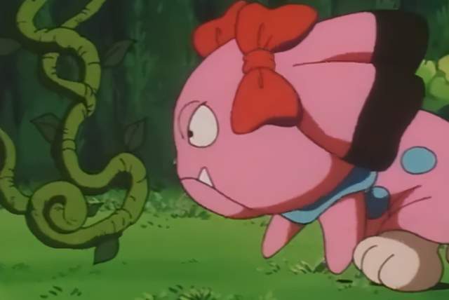 《宝可梦》首只喜欢上喵喵的宝可梦,钟爱喵喵尾巴的布鲁!