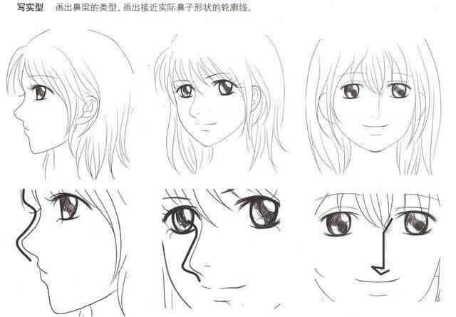 再也不用担心不会画鼻子了