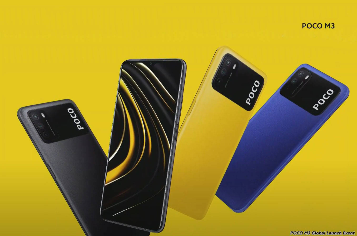 原创小米poco m3正式发布:骁龙662 48mp三摄 6000mah,入手价848元起!