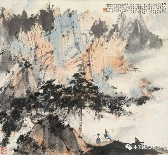傅抱石100幅精品山水画作品欣赏