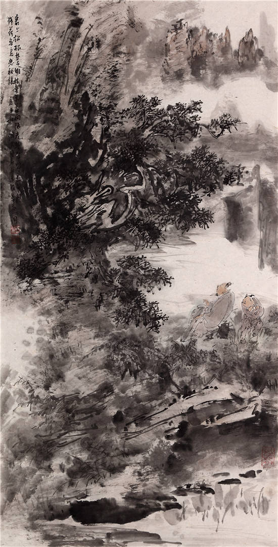 顾平情满福莱山当代中国画名家邀请展