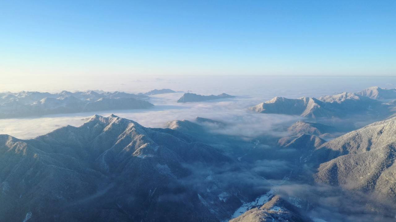 万里层云千山暮雪这儿的冬景绝了