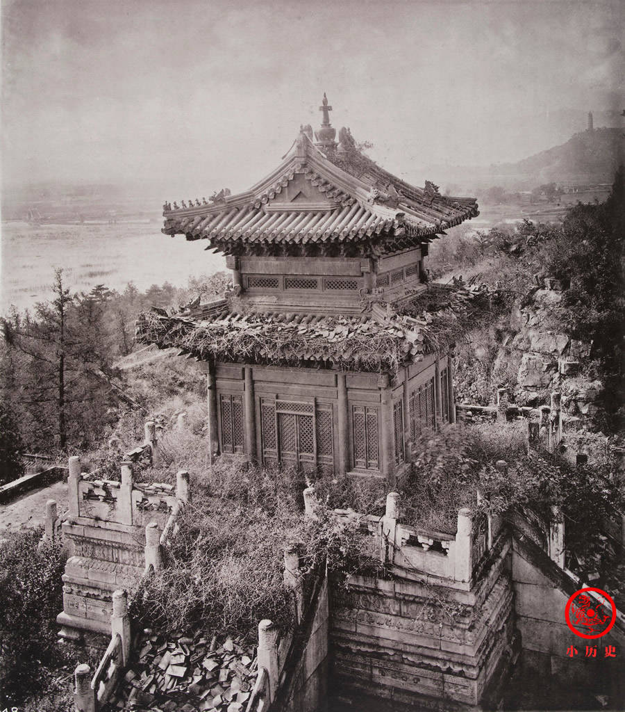 原创150年前的老照片朝廷大臣荒芜的颐和园每一张都罕见