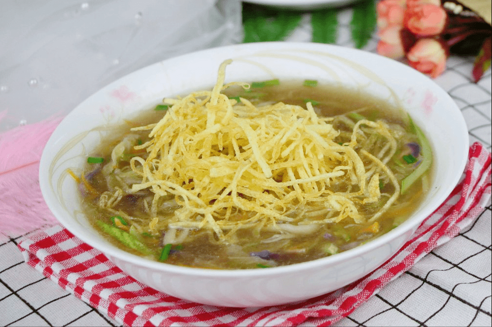 营养又健康的蔬菜汤—金丝彩蔬汤,汤浓味美,健康促消化!_土豆