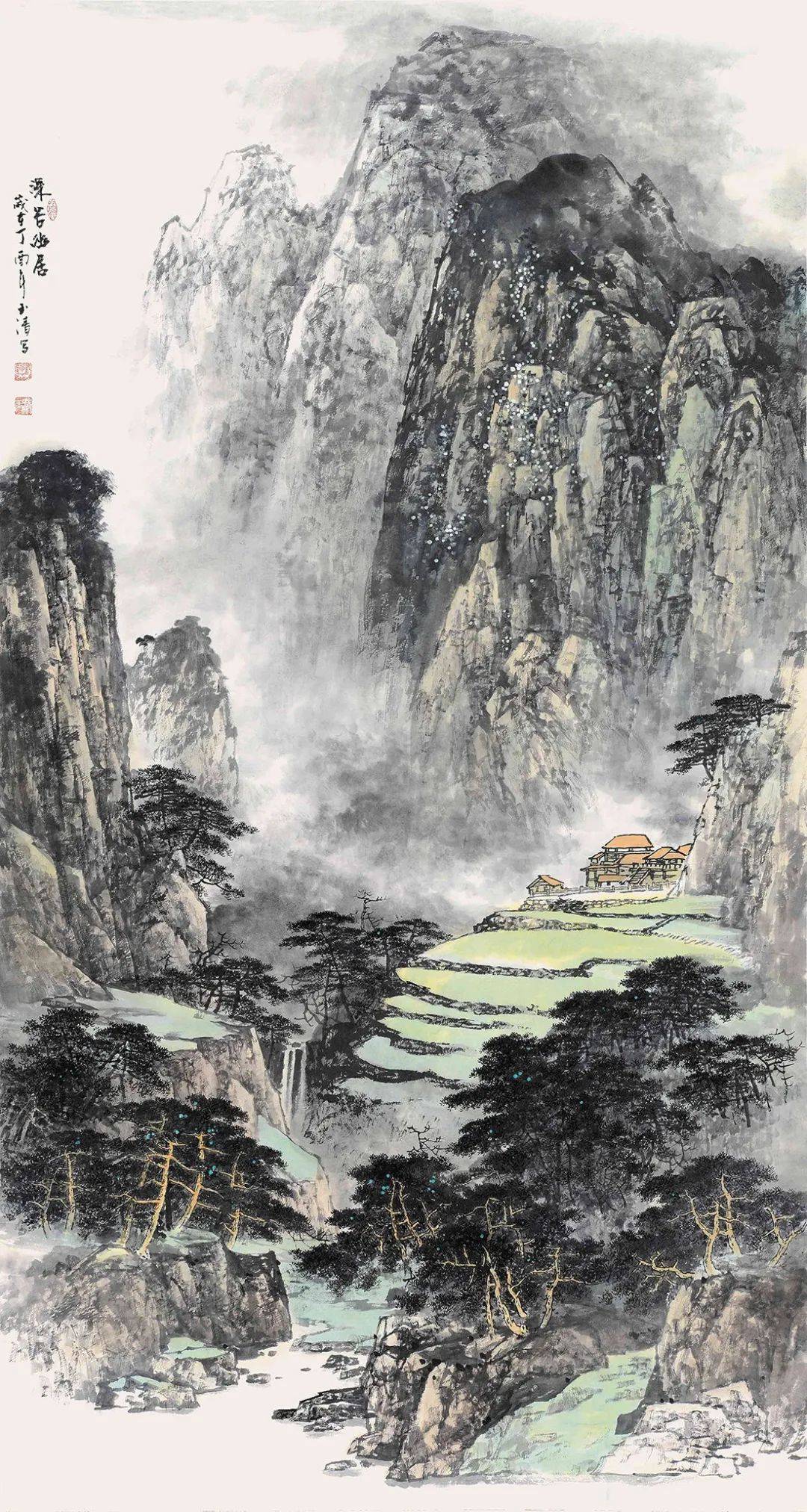 单玉清北派山水实力画家不断追求自我突破