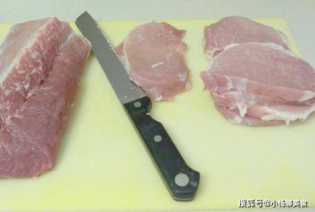 斜切猪肉正确方法图片图片