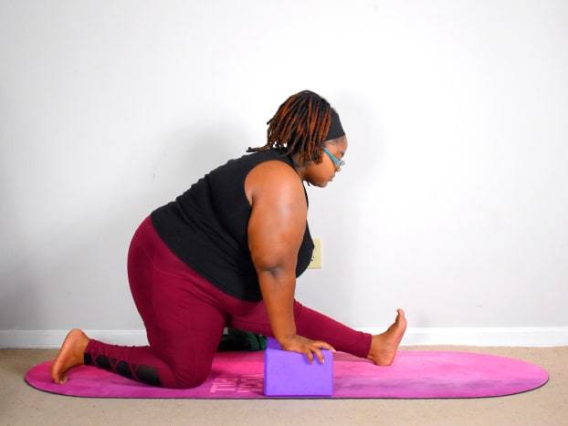 瑜伽女神200斤的大胖子轻松解锁10个高级体式佩服