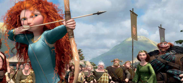 反而是弓箭让孩子找到了勇敢的心