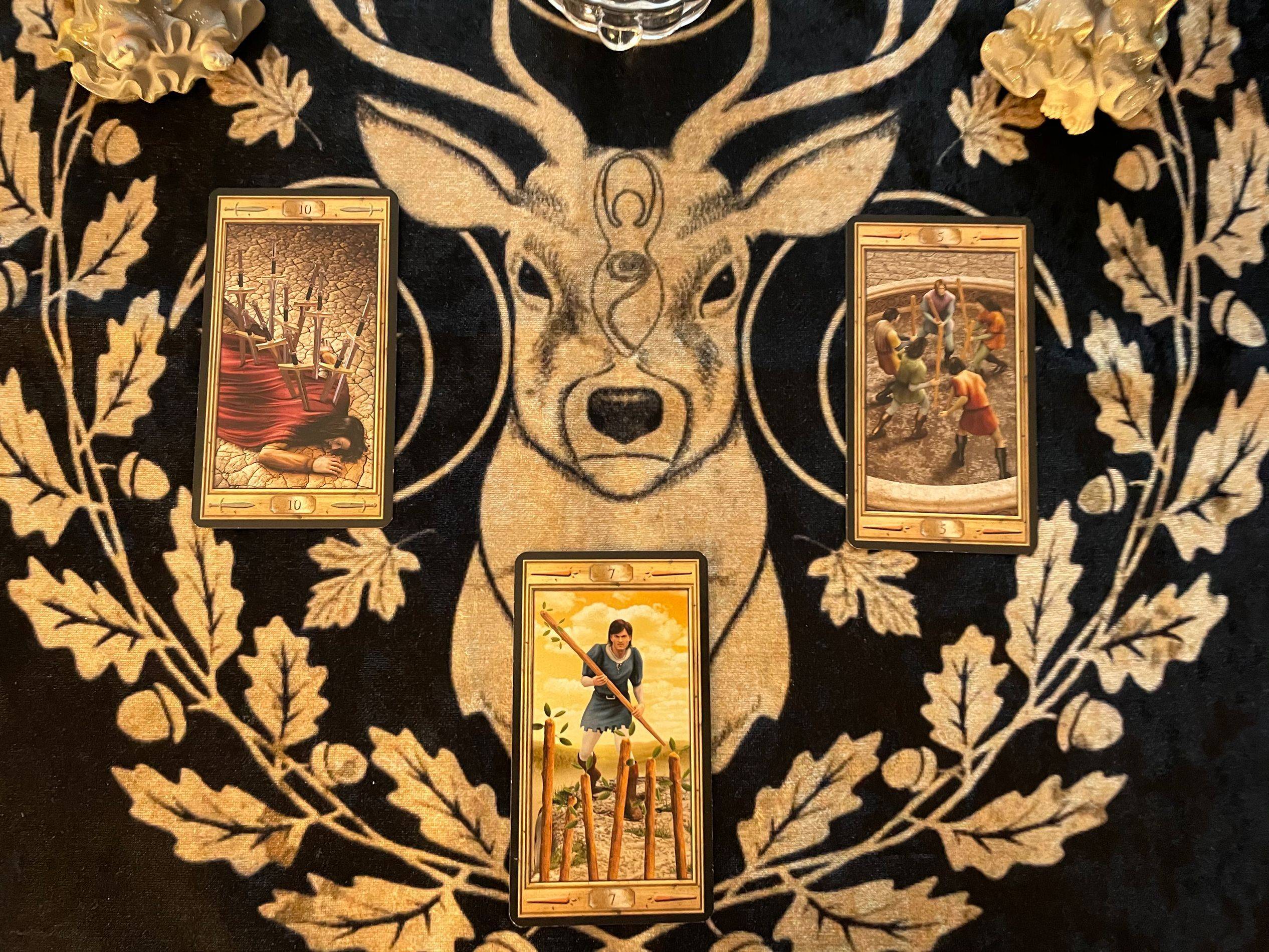 第四张:战车逆位