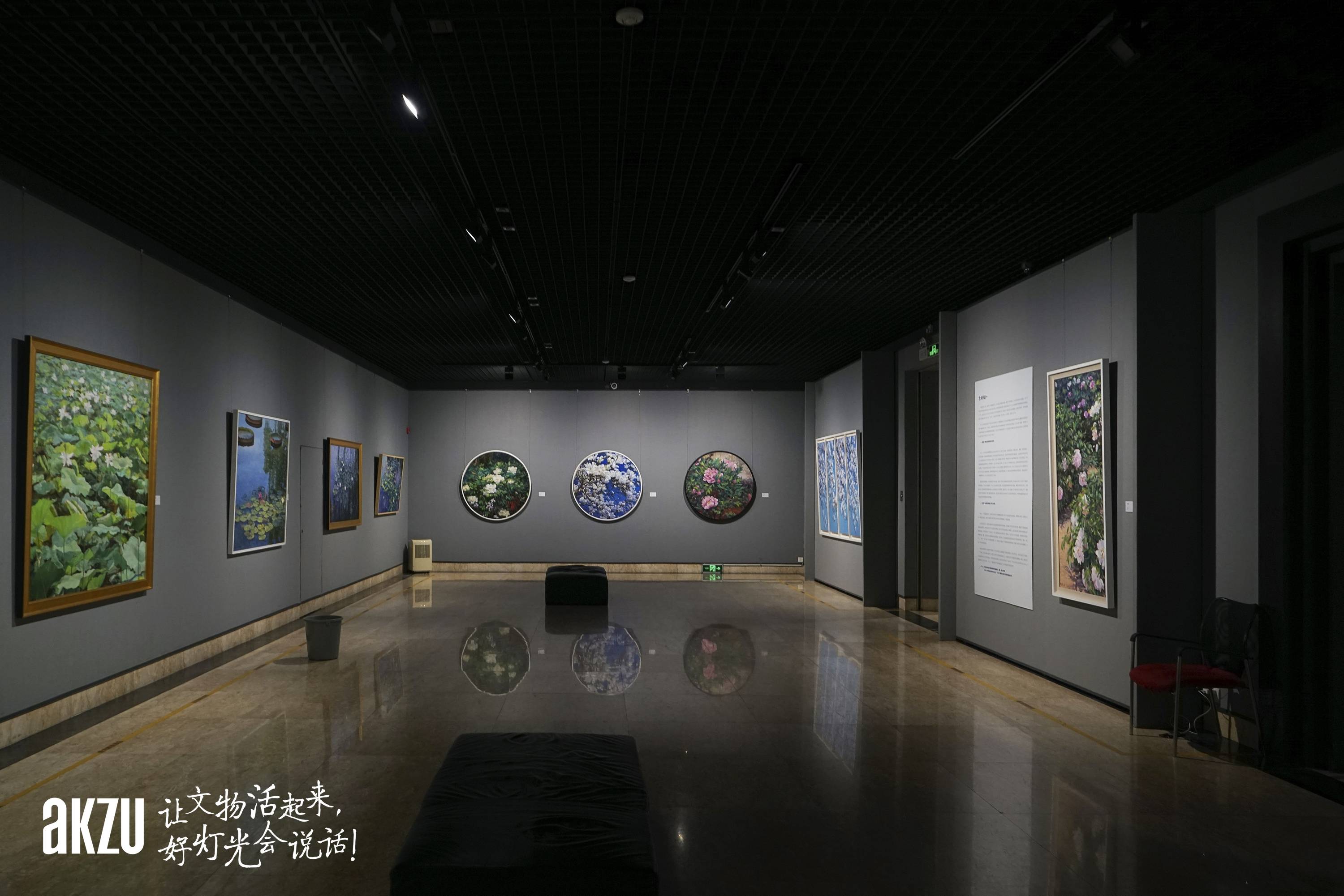 博物馆照明之深圳美术馆:四季和风,埃克苏与您品味唐寅个展!(三)