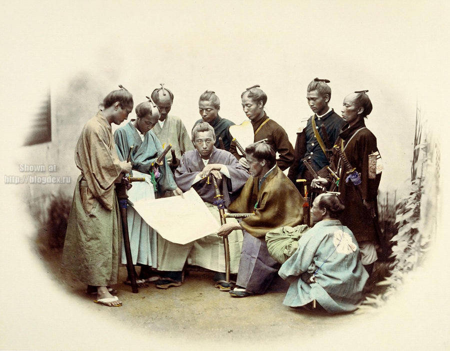 历史老照片:1870年至1890年的日本民生百态-搜狐大视野-搜狐新闻