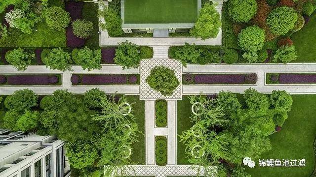 景观设计中的对称美 | 杭州融创河滨之城(二期)