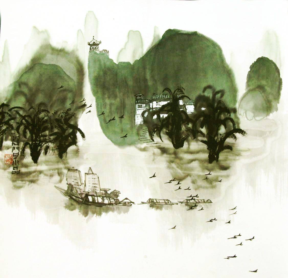 人民美术家--著名画家云门子