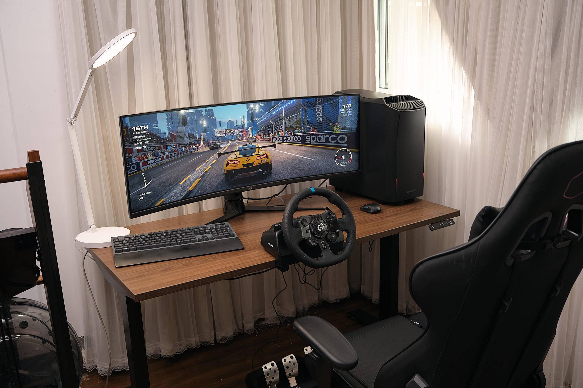 男人的浪漫罗技g923trueforce力反馈方向盘