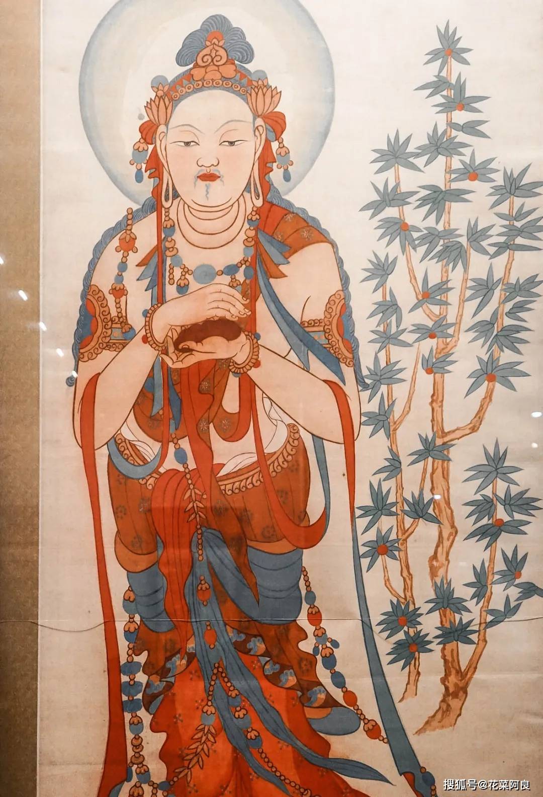 四川博物院,观国画大师张大千敦煌壁画,品藏传佛教之精彩!