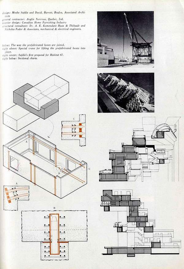 habitat67平面图图片