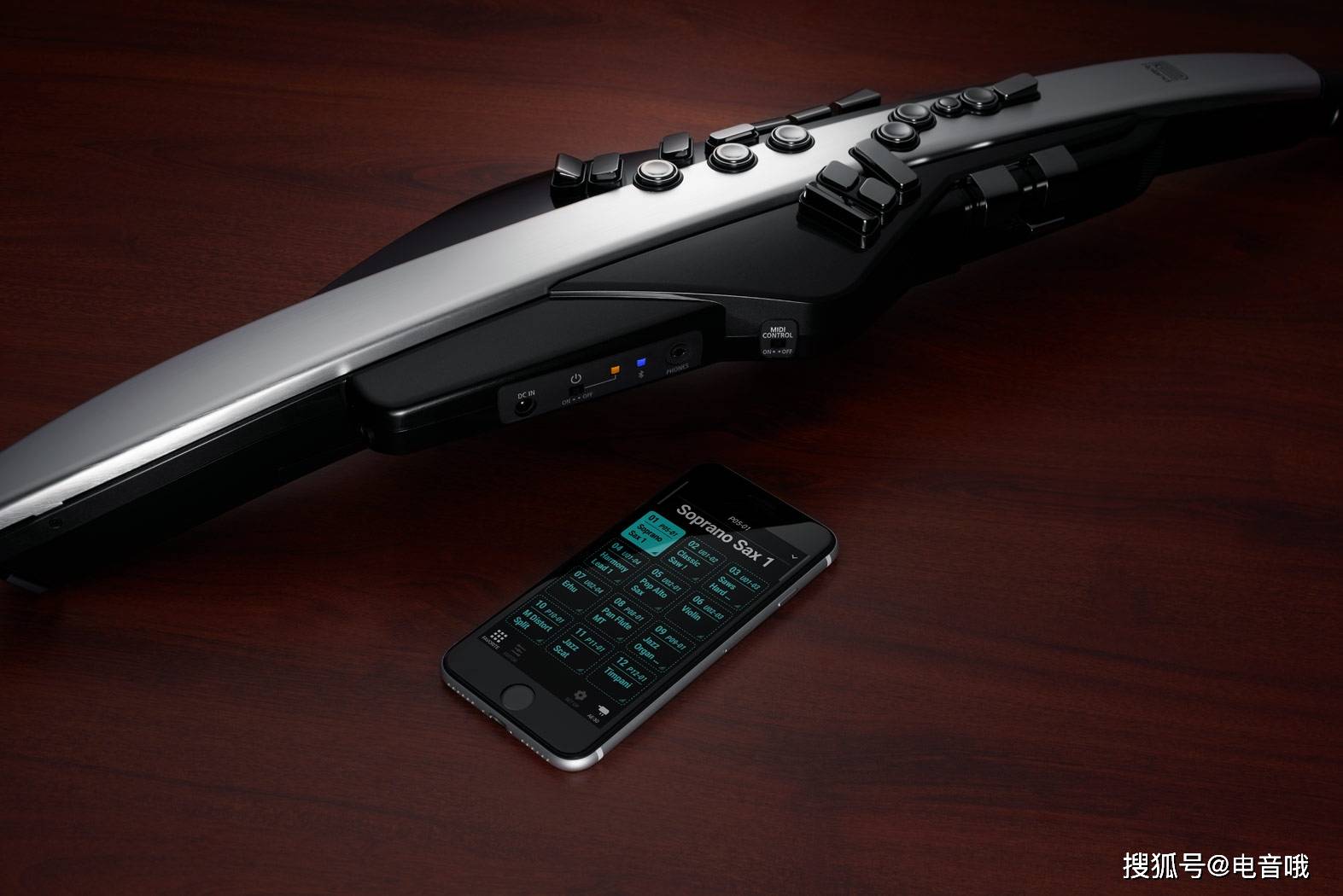 roland罗兰发布aerophonepro电吹管电萨克斯