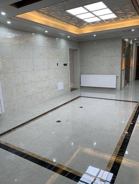 全屋贴瓷砖美得像皇宫,一个电视墙被朋友集体点赞,给大家晒晒!