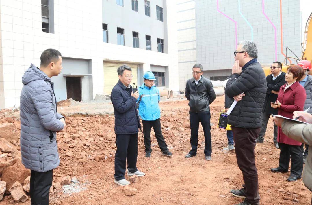 陈水连实地督导重点项目建设情况