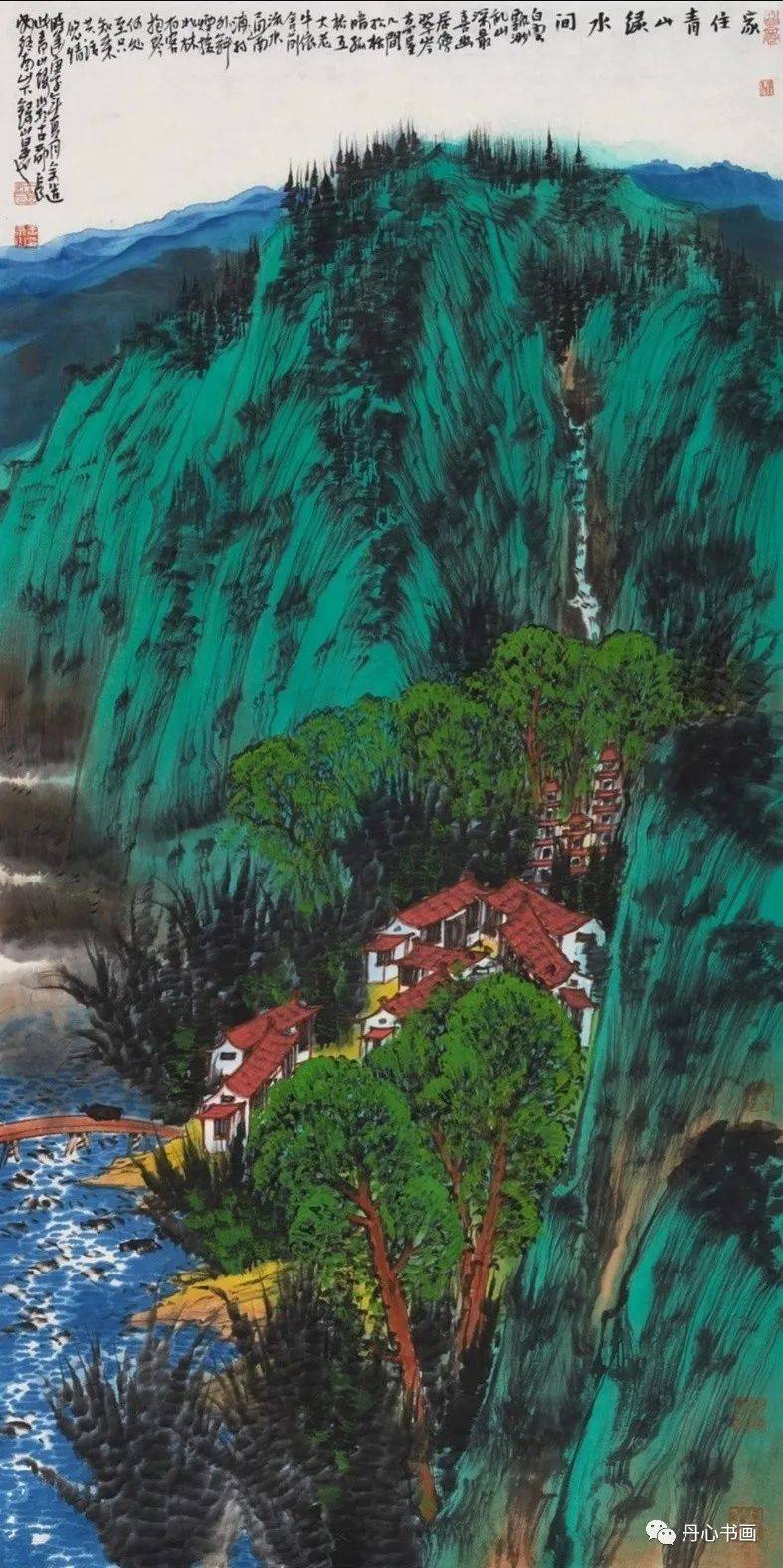 大山情怀最美乡愁重彩山水画家王录山