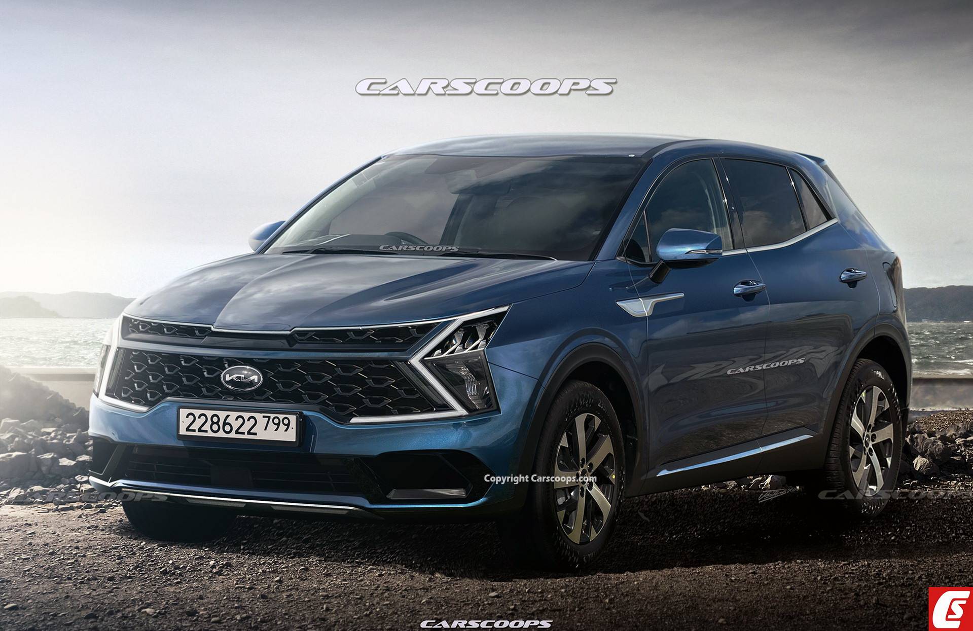 有望2021年上市,新款起亚狮跑渲染图曝光