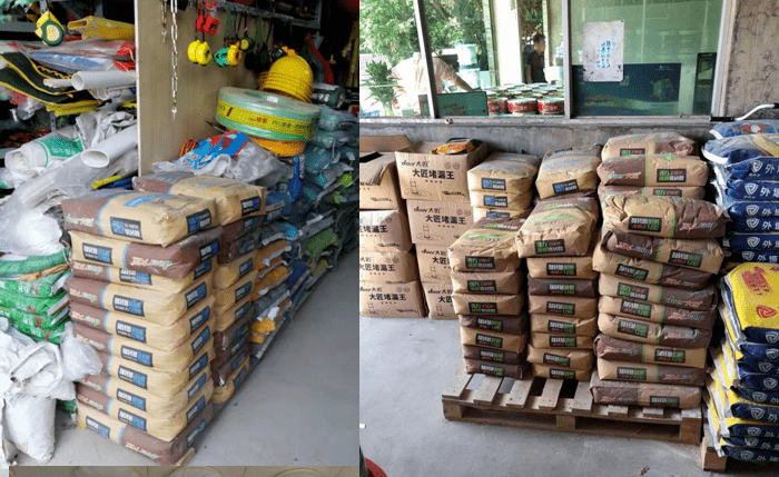 大匠防水瓷砖胶陈列,了解一下