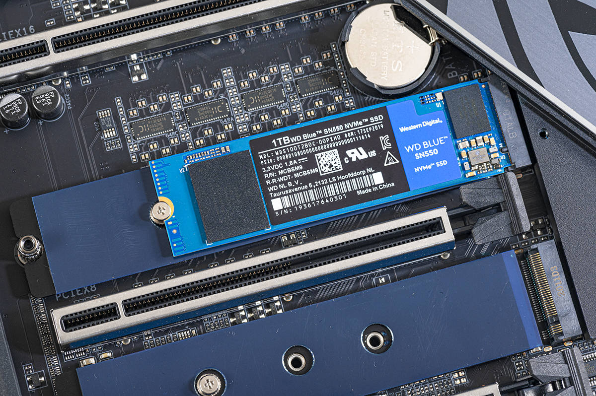 原创加50带宽容量翻一倍甜点级wdbluesn550体验