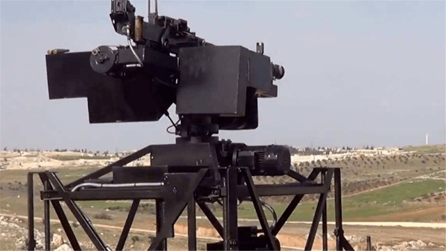 千万要当心了印度订购以色列用来暗杀的遥控机枪要安装在边境