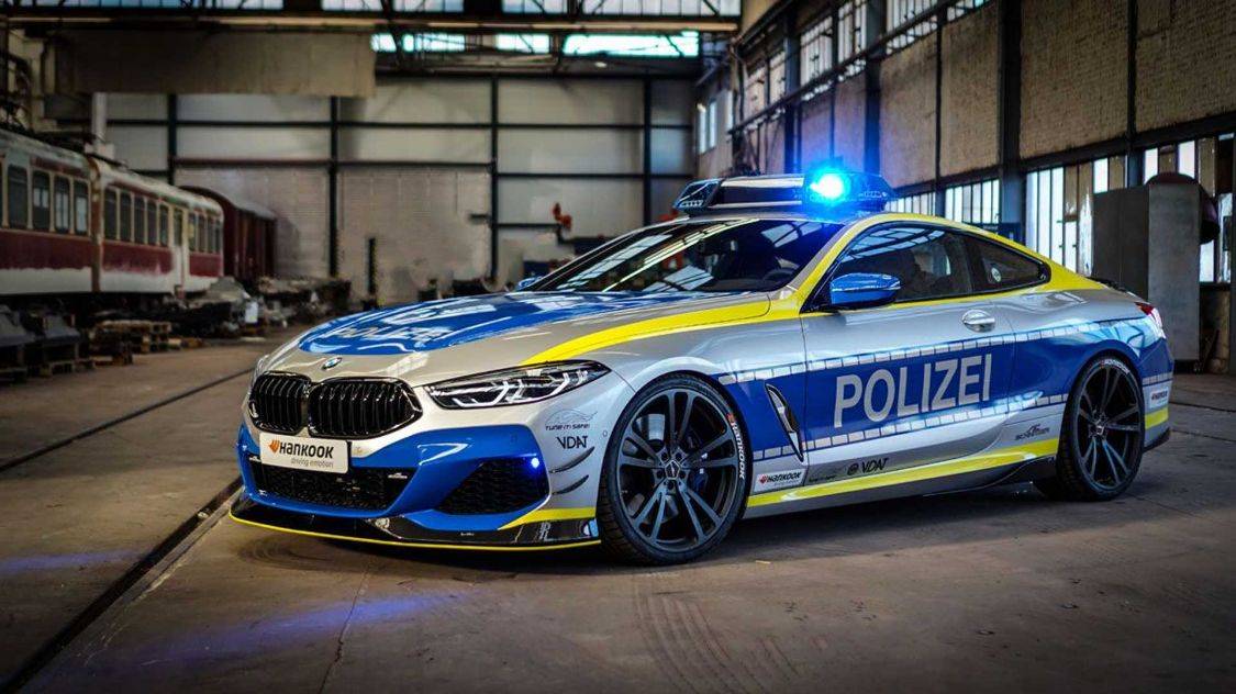 警车有多快?ac schnitzer改装警用版m8