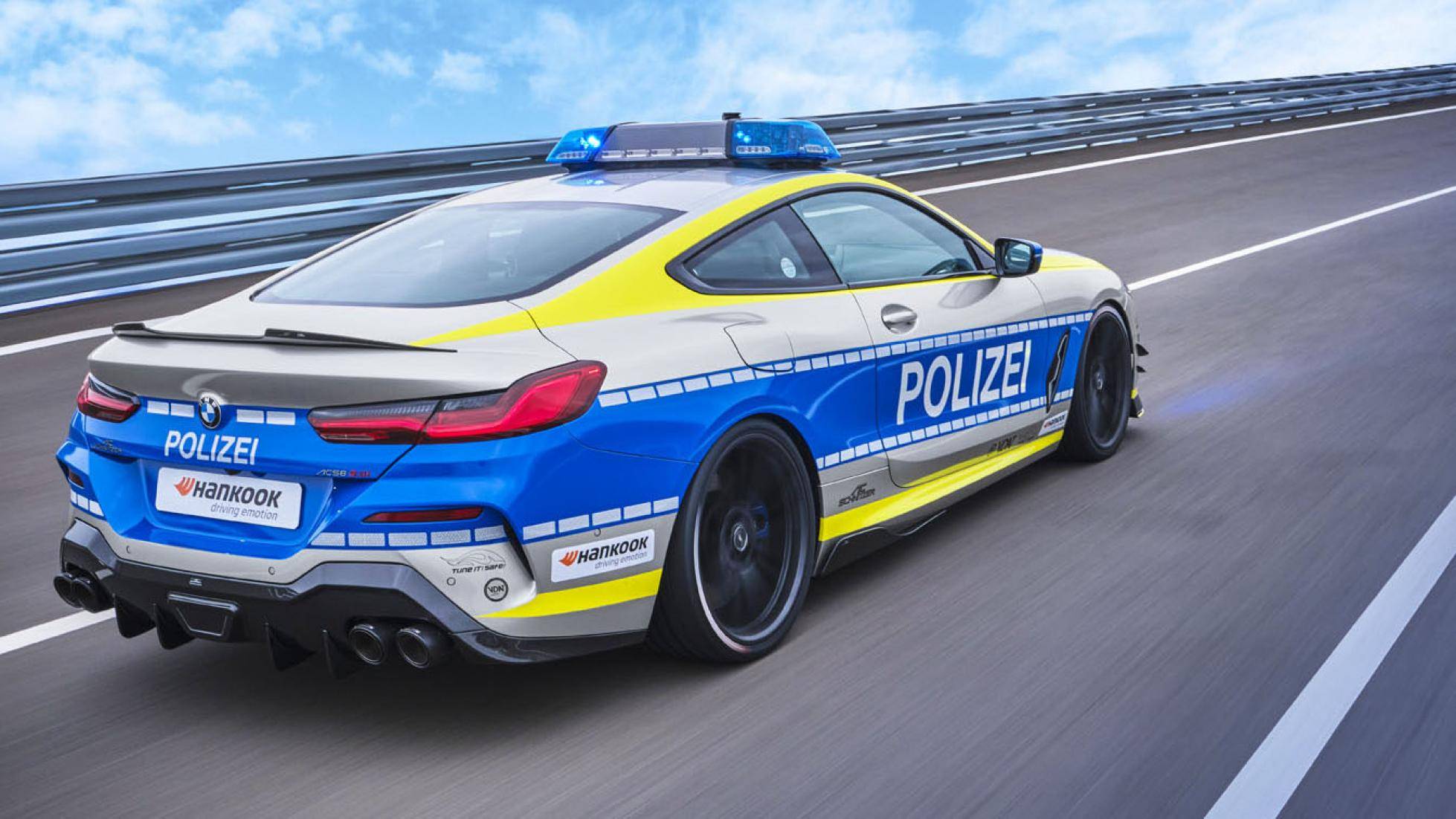 梦想之车,620匹马力的德国警用宝马8系亮相