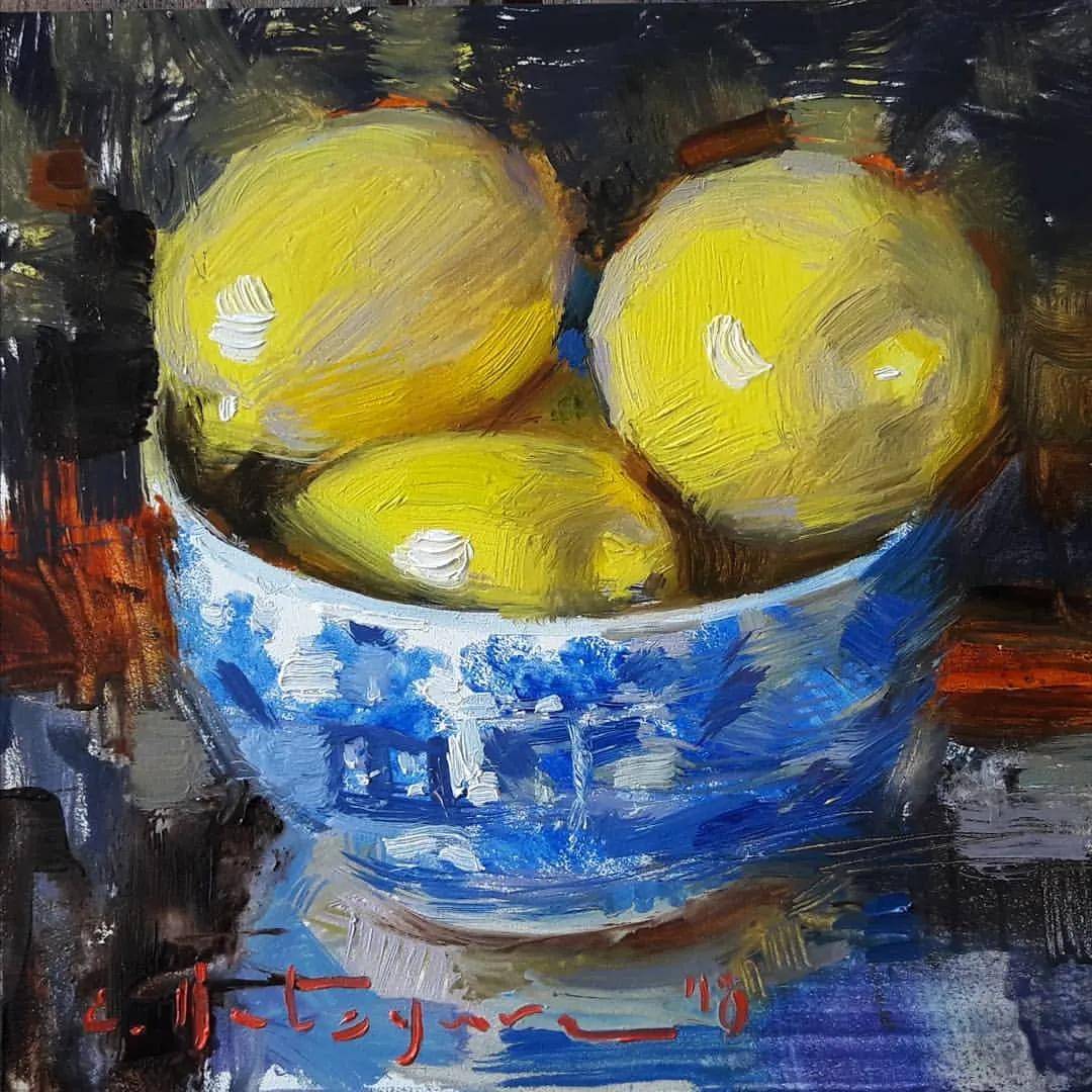 来学学!校尉美术带您欣赏饱和度满满的绘画作品