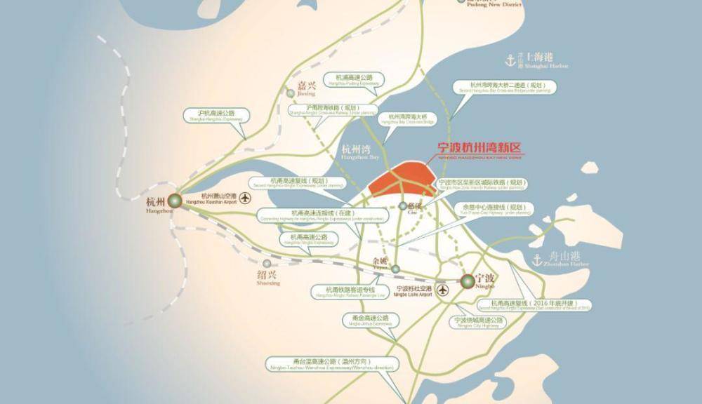大湾区来了，宁波杭州湾新区建设万亿级湾区！