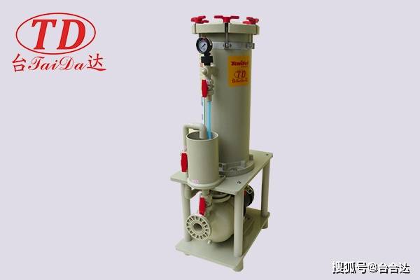 台合达耐酸电镀过滤机使用要点_检查