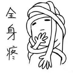 肝细胞炎症肿大挤压肝脏包膜引起的肝区隐隐作痛,大多位于右上腹,偶可